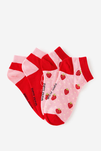 2 Pk Of Ankle Socks