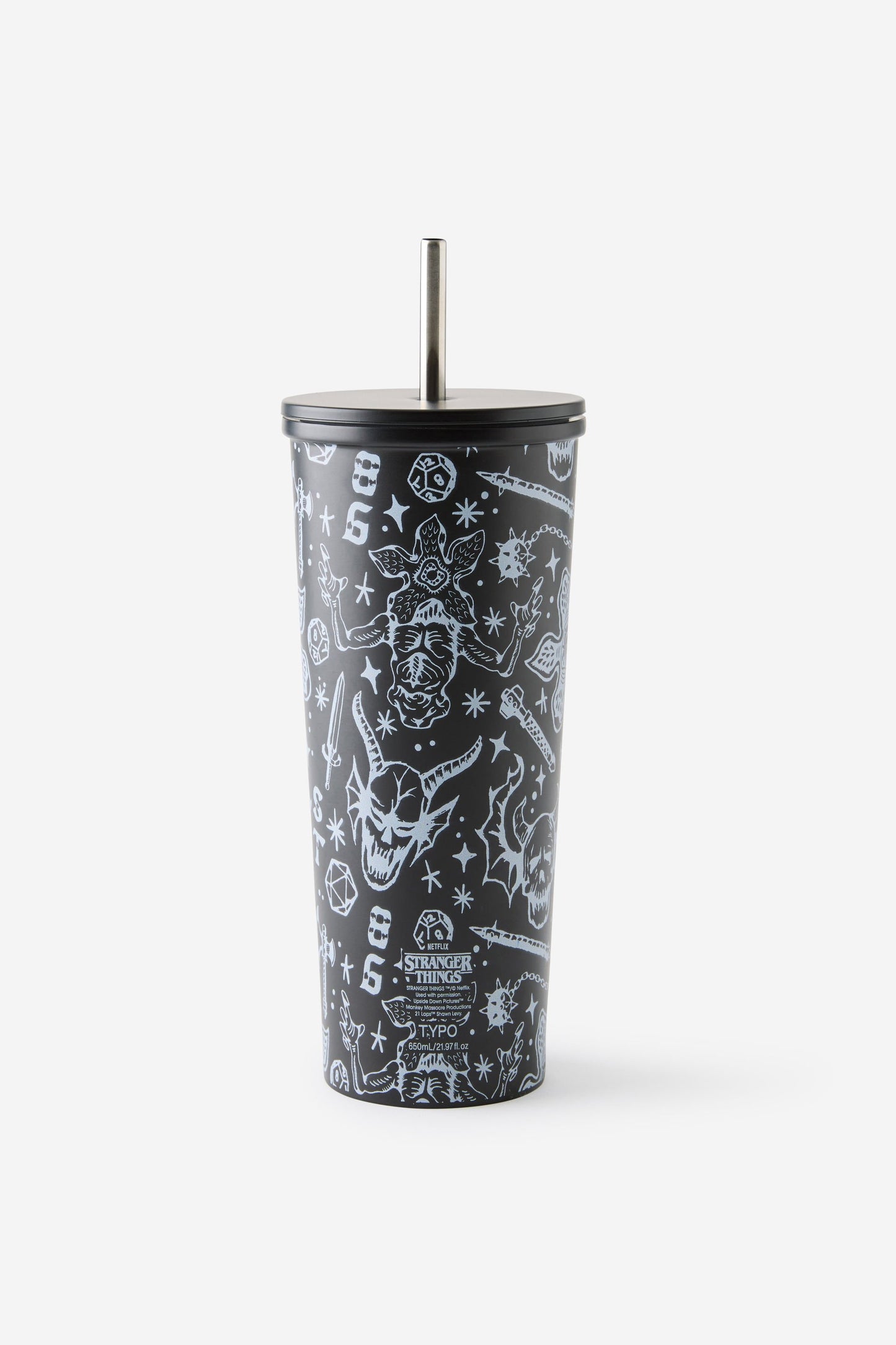 Metal Smoothie Cup - Stranger Things