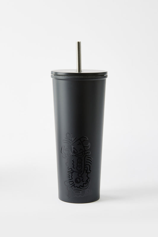 Doodle Boy Metal Smoothie Cup