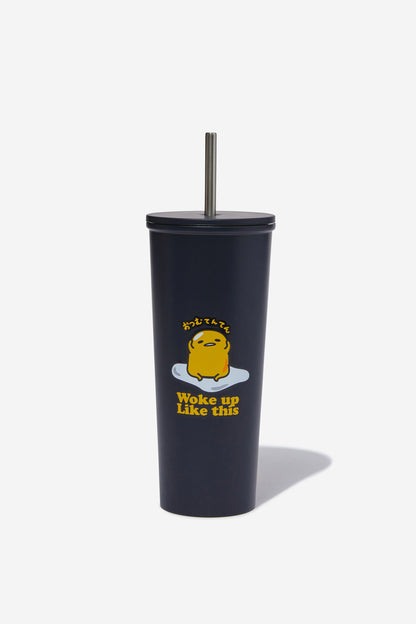 Gudetama Metal Smoothie Cup