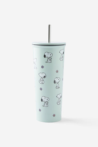 Peanuts Metal Smoothie Cup