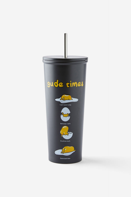 Gudetama Metal Smoothie Cup