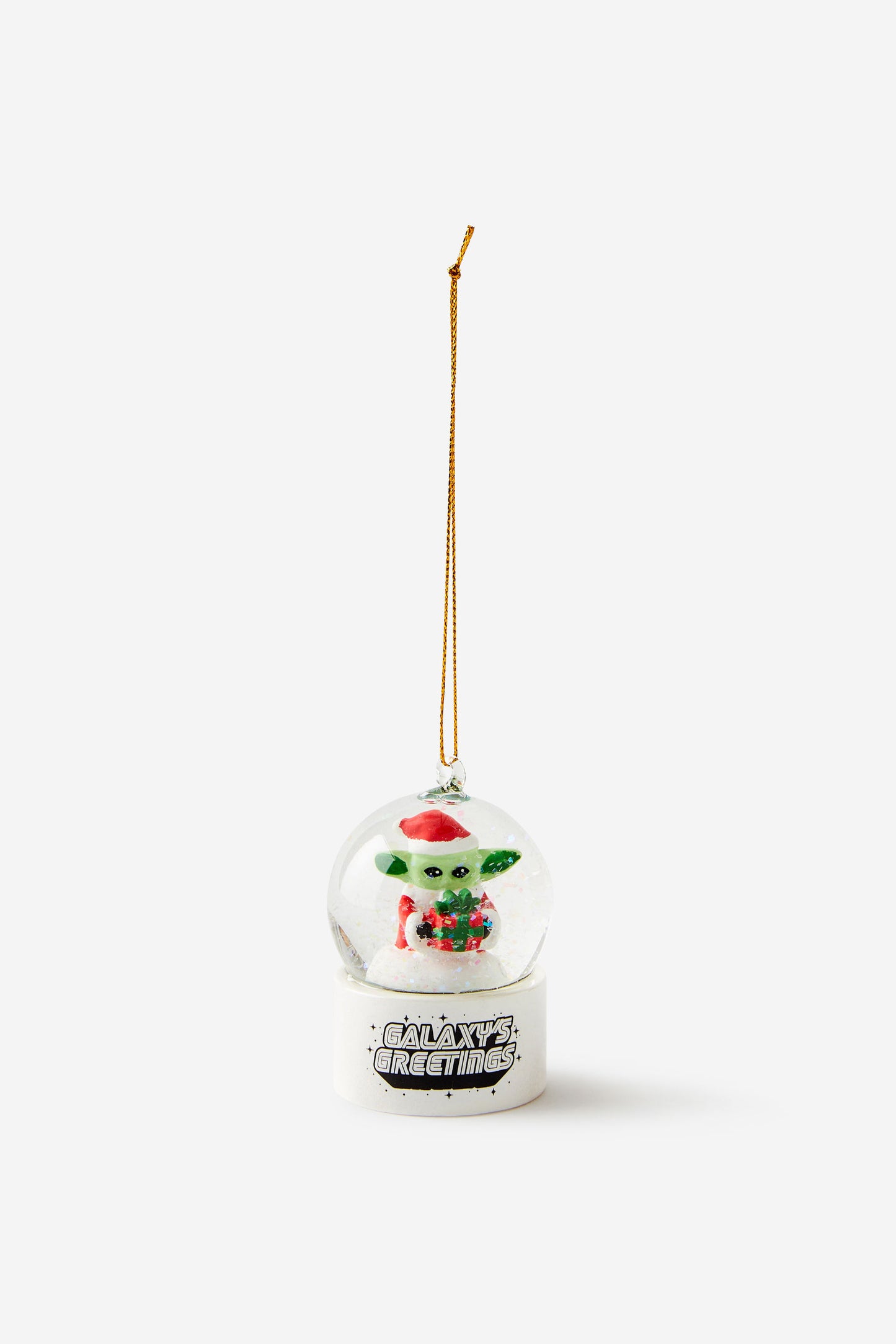 Collab Snowglobe Christmas Ornament