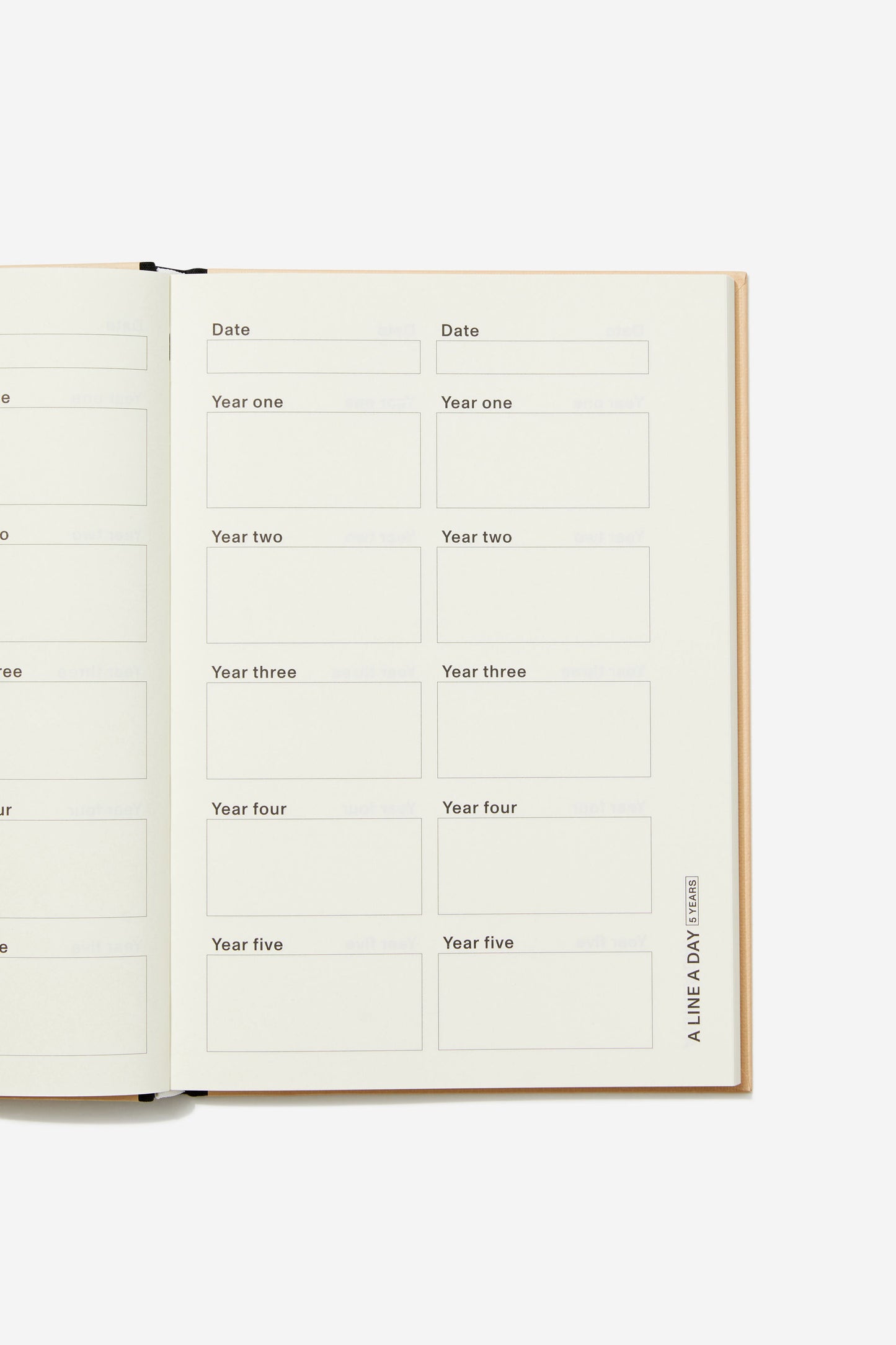 B5 Activity Journal