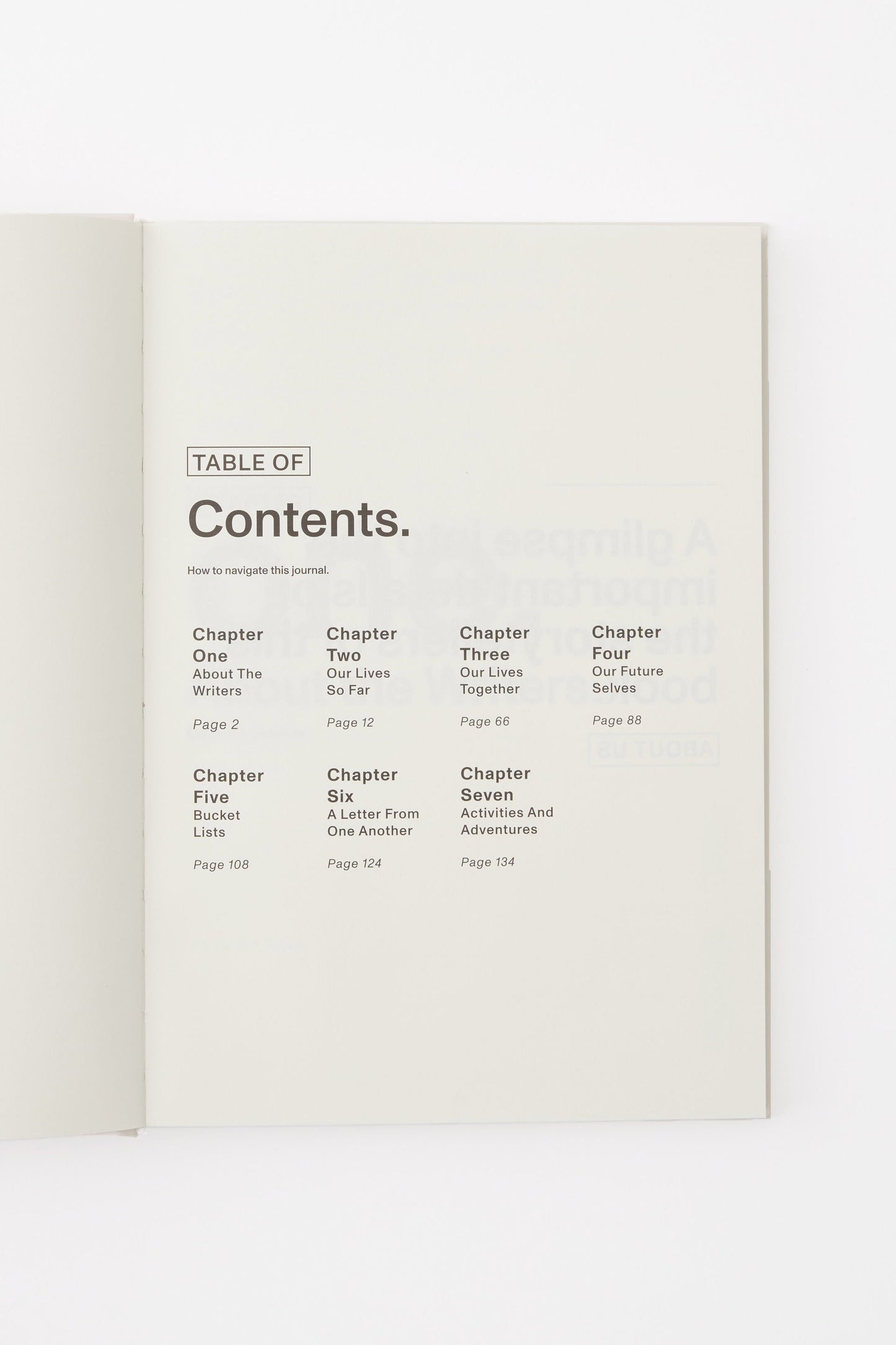 B5 Activity Journal
