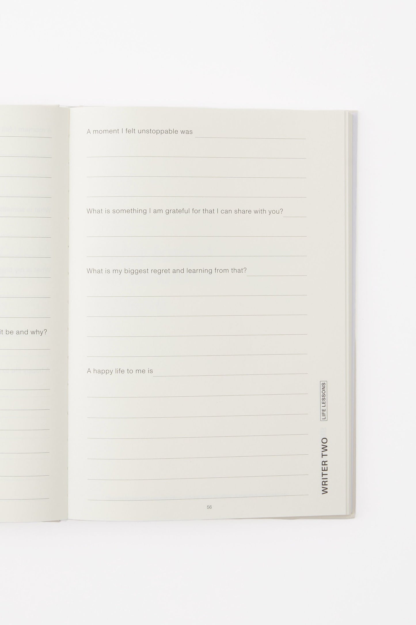 B5 Activity Journal