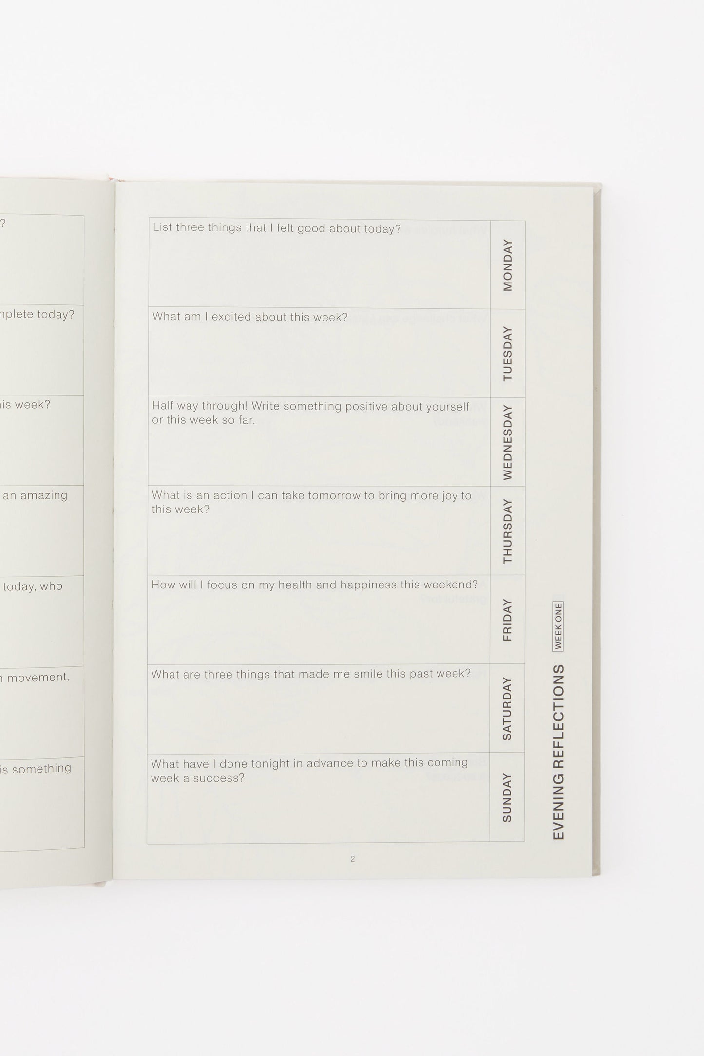 B5 Activity Journal