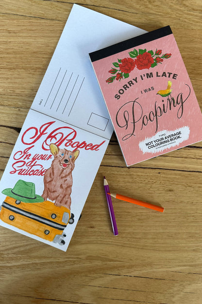 On-The-Go Colouring Book Set