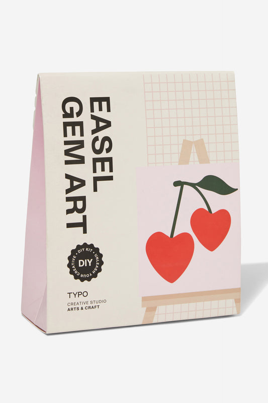 DIY Mini Gem Art Easel