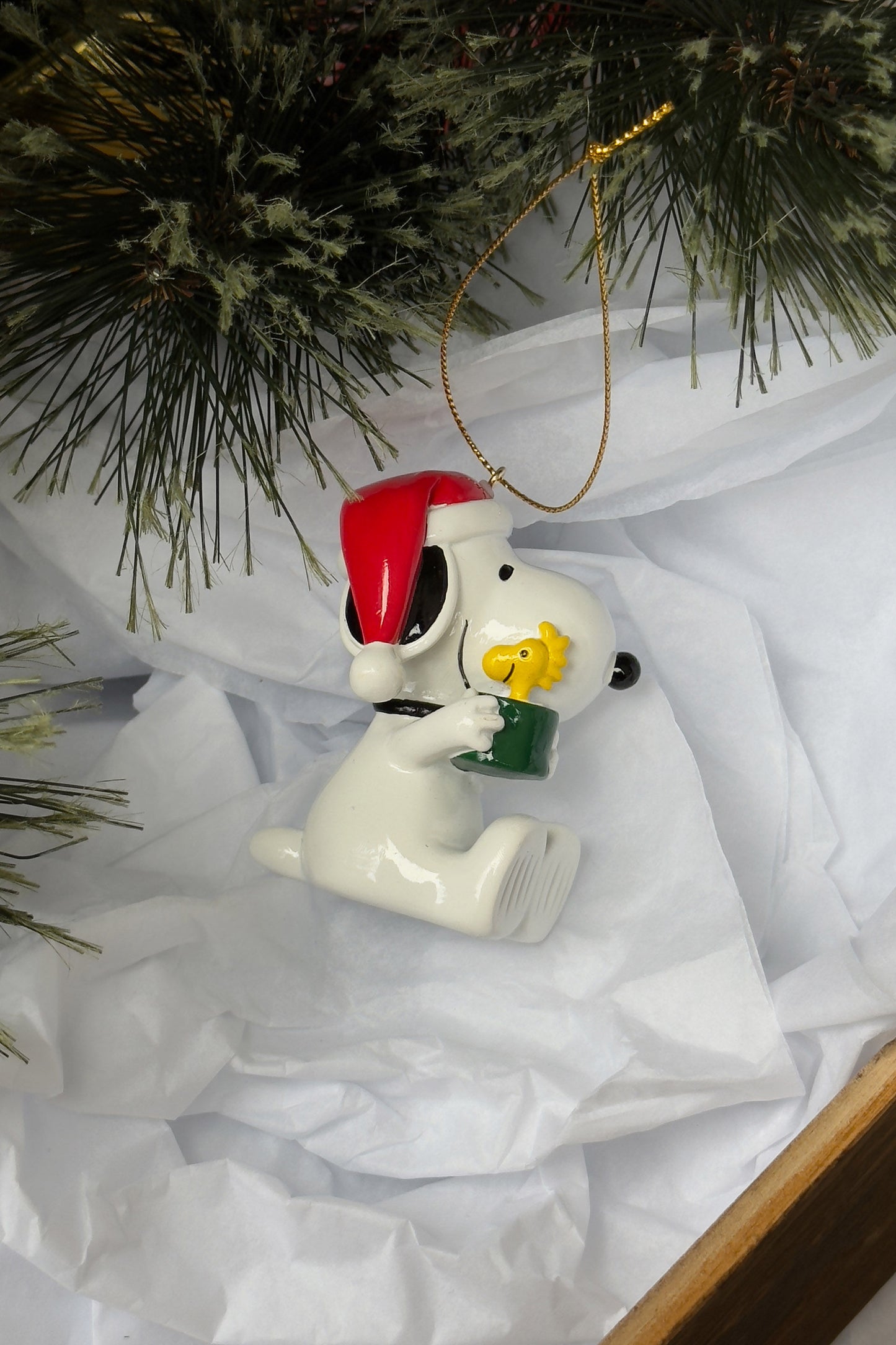 Snoopy Resin Christmas Ornament