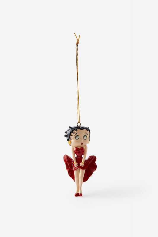 Betty Boop Resin Christmas Ornament