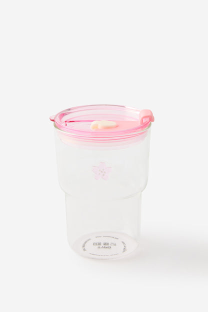 Love A Latte Glass Tumbler