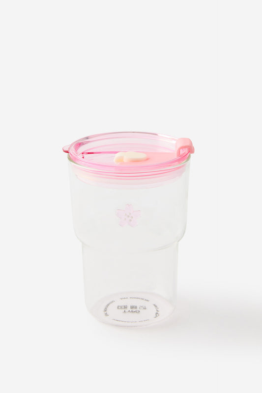 Love A Latte Glass Tumbler