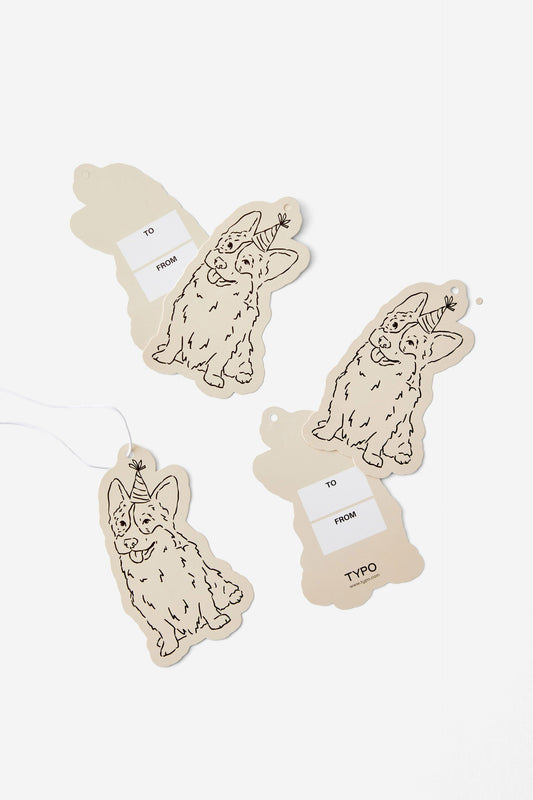 Die Cut Gift Tag 5Pk