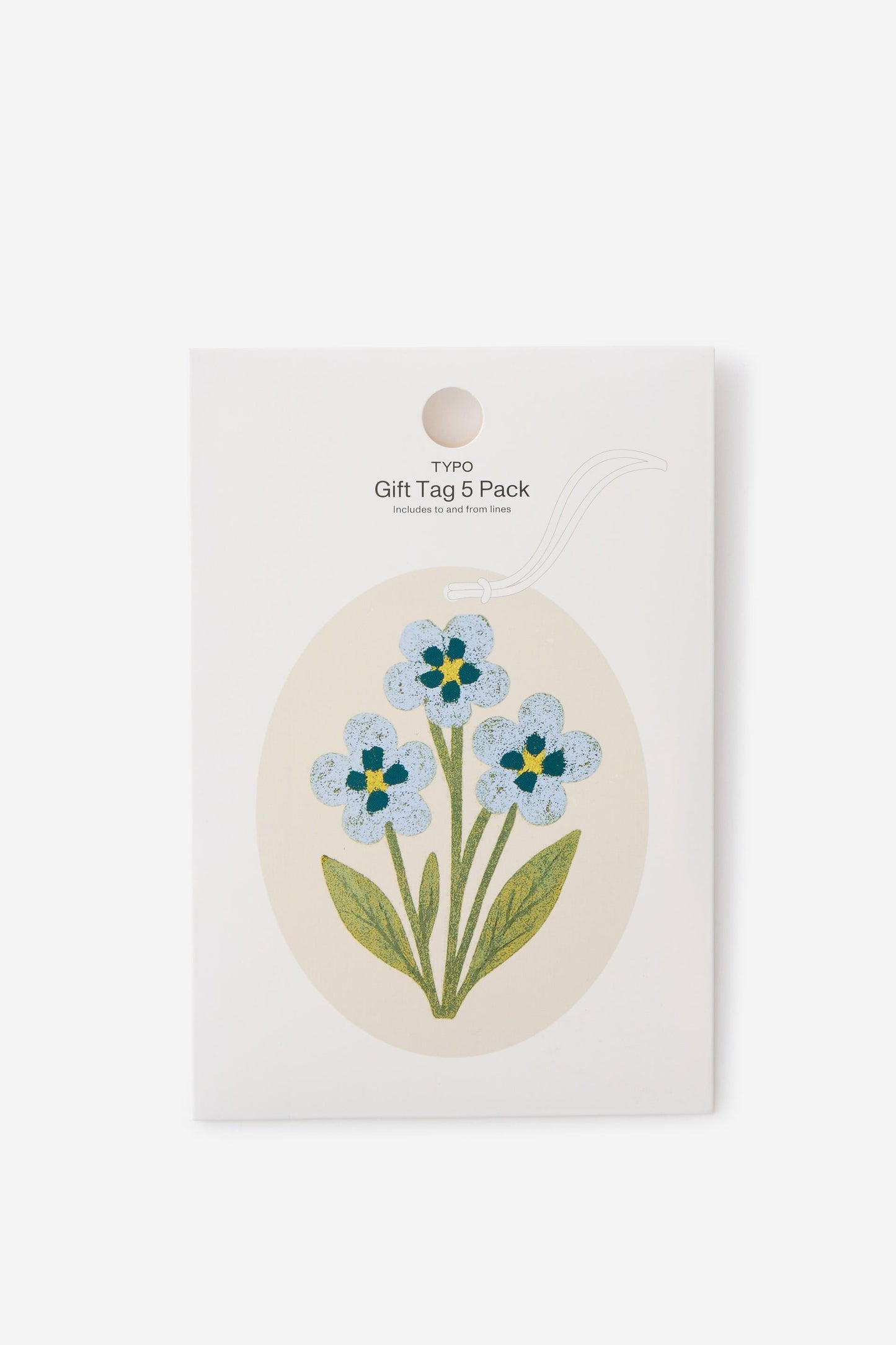 Die Cut Gift Tag 5Pk
