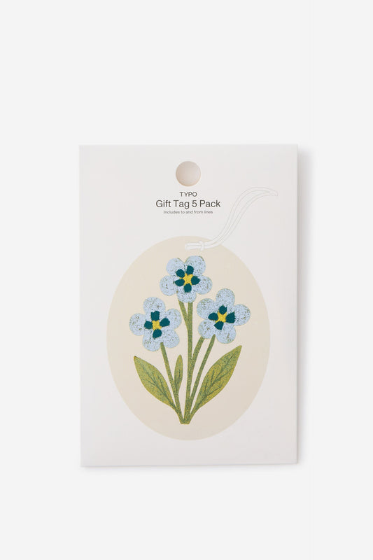 Die Cut Gift Tag 5Pk