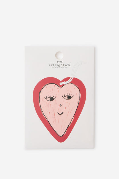 Die Cut Gift Tag 5Pk