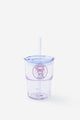 Hello Kitty Love A Latte Glass Tumbler