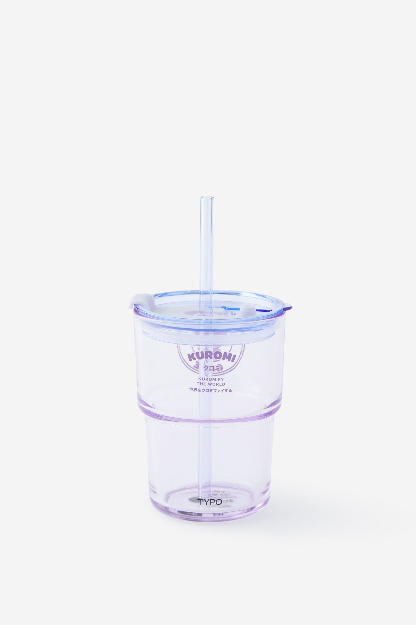 Hello Kitty Love A Latte Glass Tumbler
