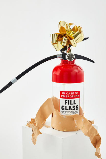 Fire Extinguisher Drink Dispenser