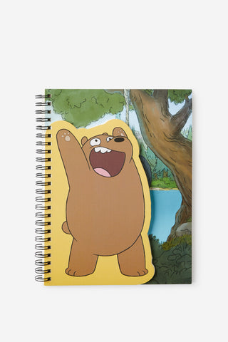 We Bare Bears Premium 2 In 1 A5 Notebook