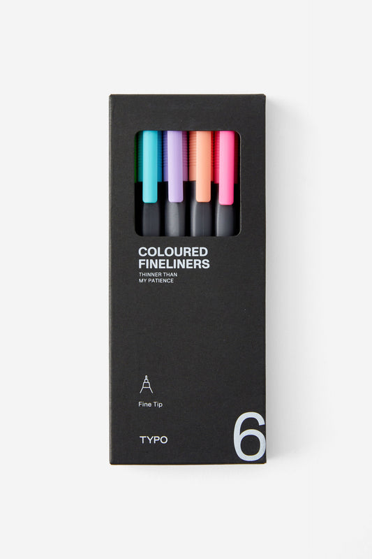 So Fine Fineliners 6Pk