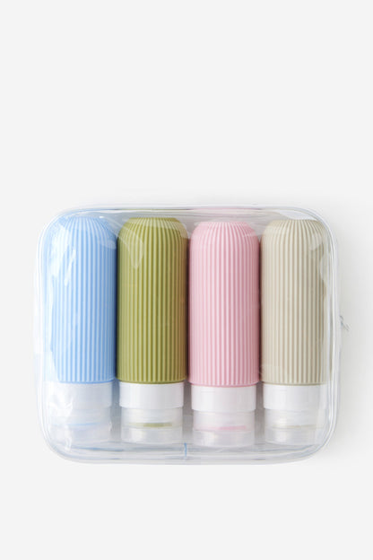 90Ml Silicone Travel Bottle Set