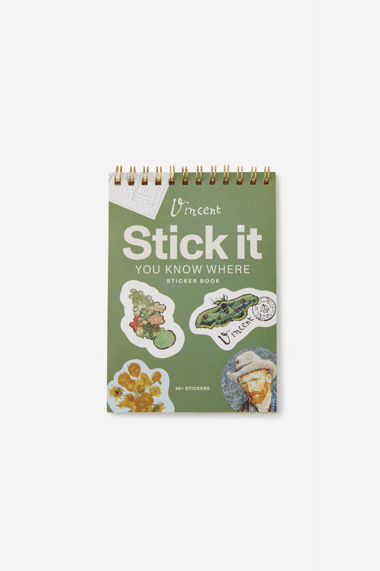 Van Gogh Stick It Sticker Book