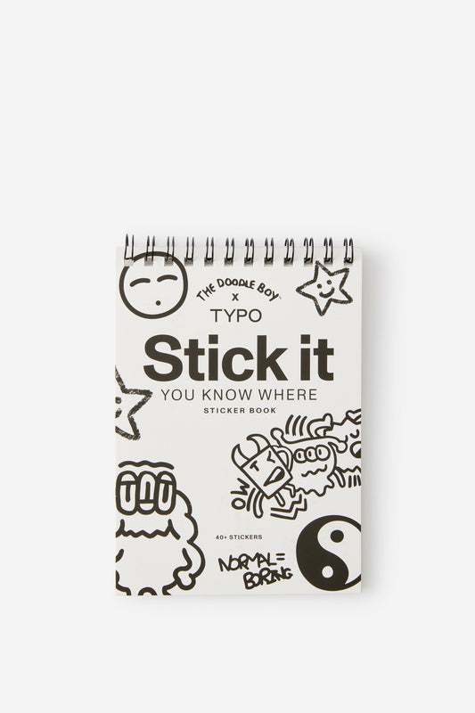 Doodle Boy Stick It Sticker Book
