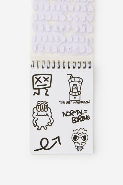 Doodle Boy Stick It Sticker Book
