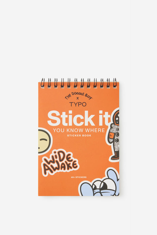 Doodle Boy Stick It Sticker Book