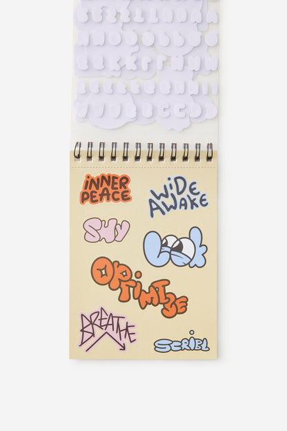 Doodle Boy Stick It Sticker Book