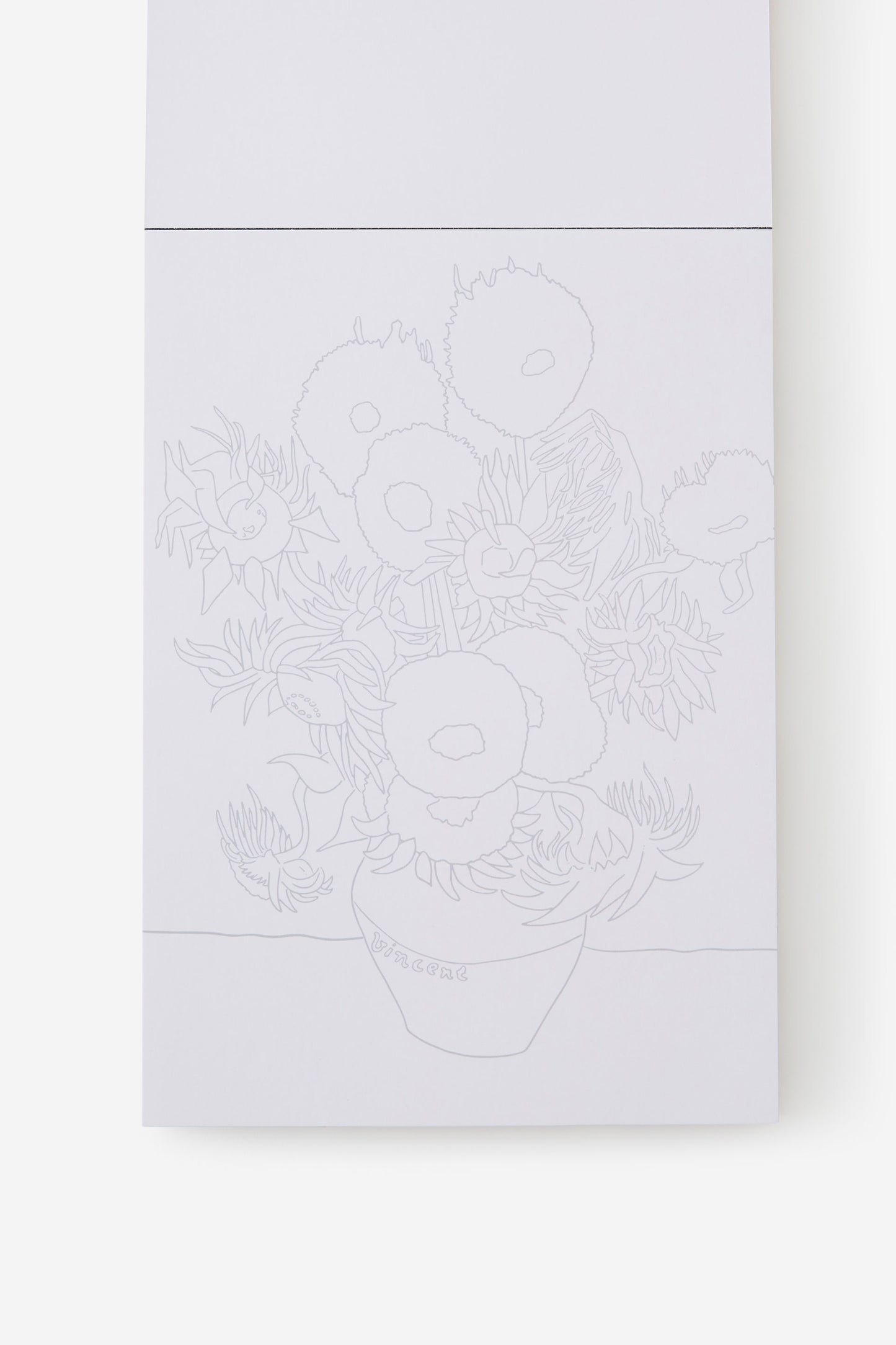 Van Gogh A4 Colouring Pad