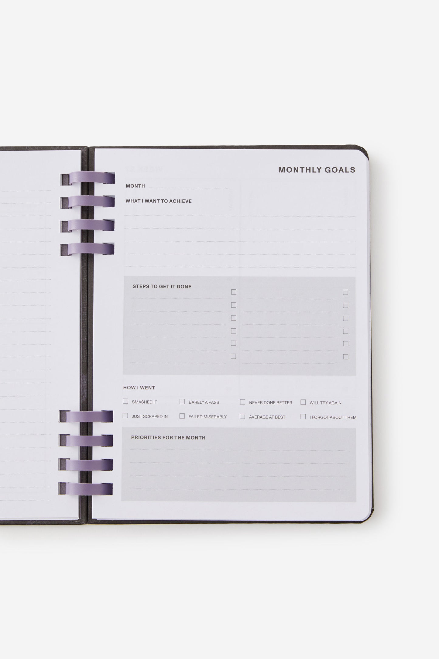 2025 26 Soft Spiral Diary