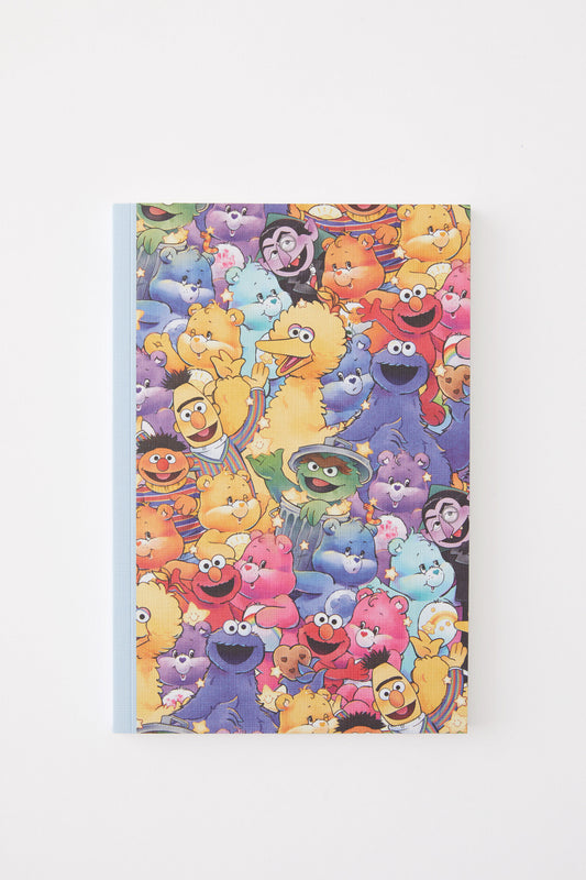 Care Bears x Sesame Street Premium A5 Riley Notebook
