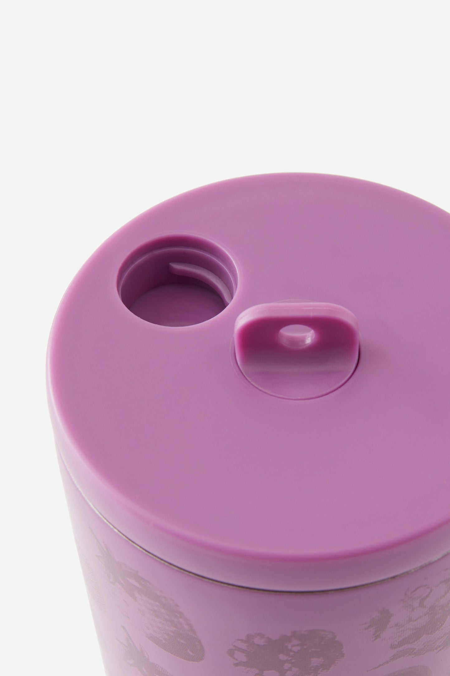 Hidden Straw Metal Smoothie Cup