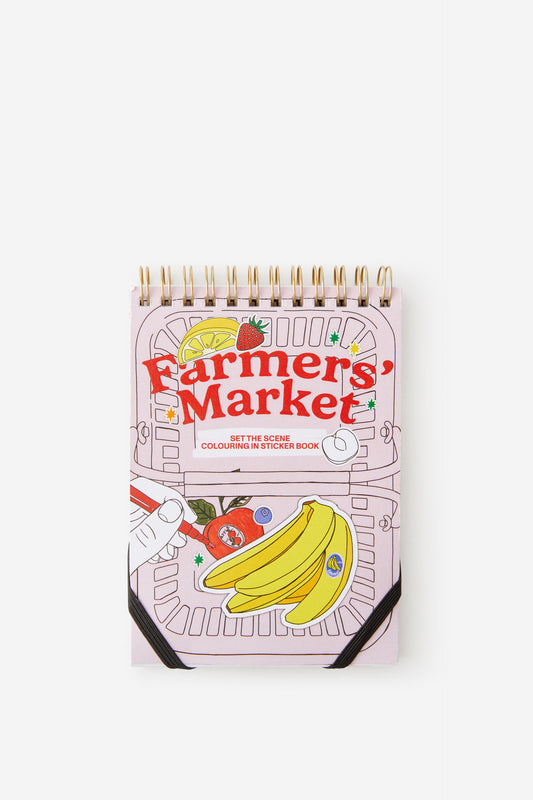 Colour In Sticker Book