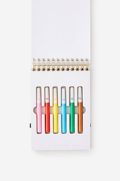 Colour In Sticker Book