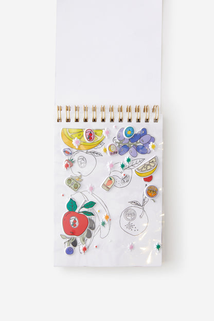 Colour In Sticker Book