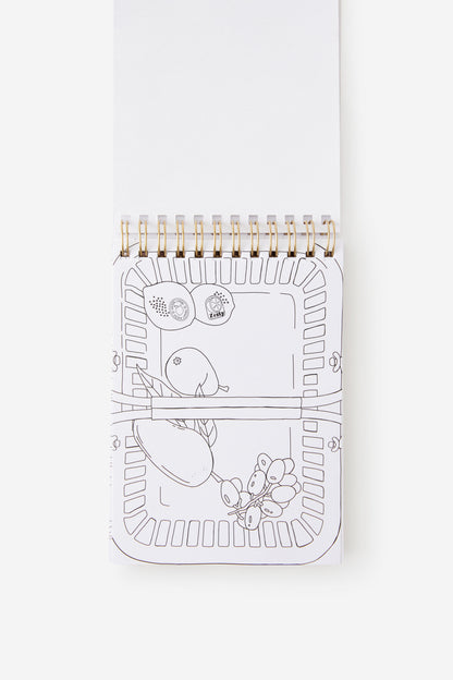 Colour In Sticker Book