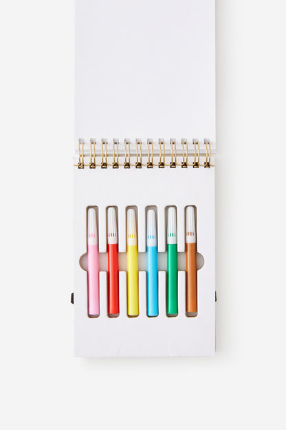 Colour In Sticker Book
