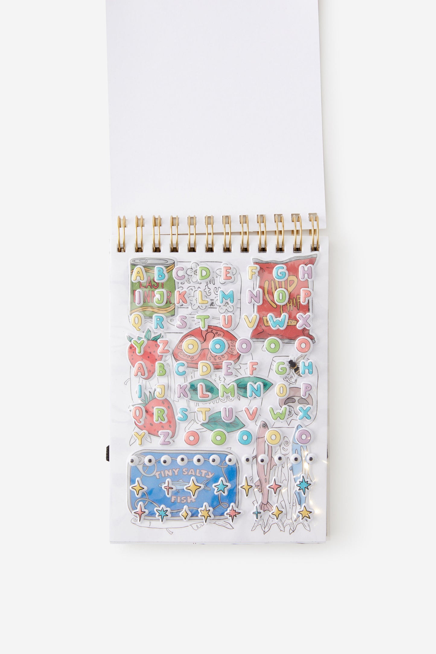Colour In Sticker Book