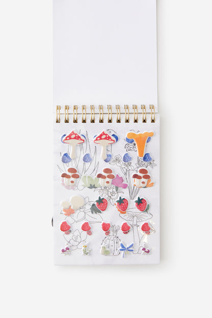 Colour In Sticker Book