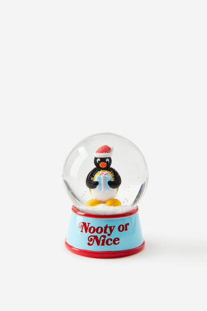 Pingu Small Shaped Snowglobe