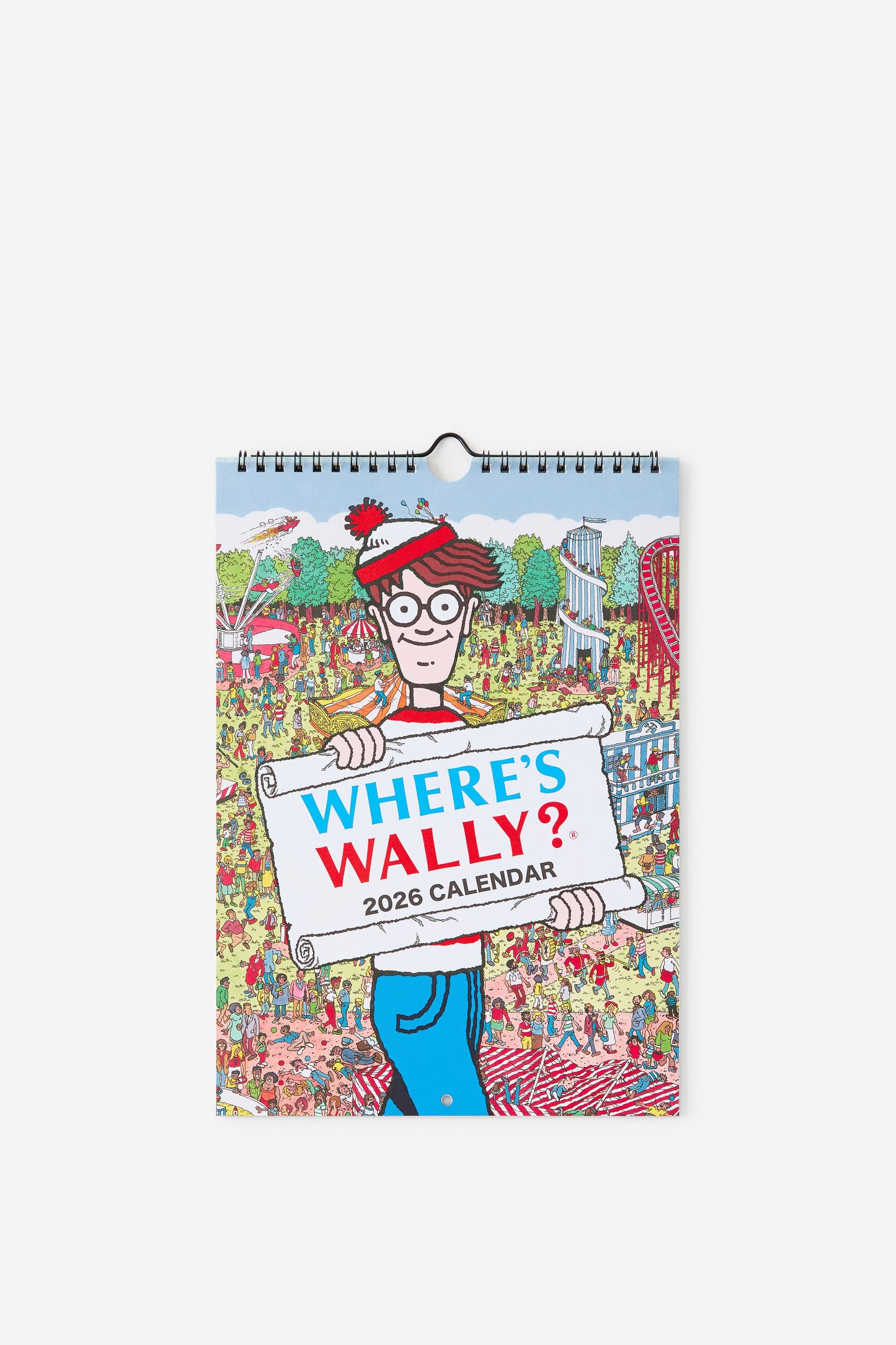 Where&#39;s Wally 2026 Get A Date Wall Calendar