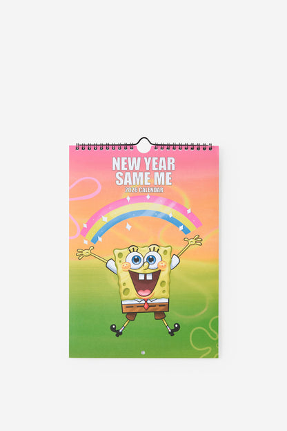 Spongebob Squarepants 2026 Get A Date Wall Calendar