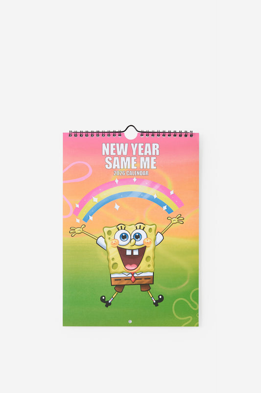 Spongebob Squarepants 2026 Get A Date Wall Calendar