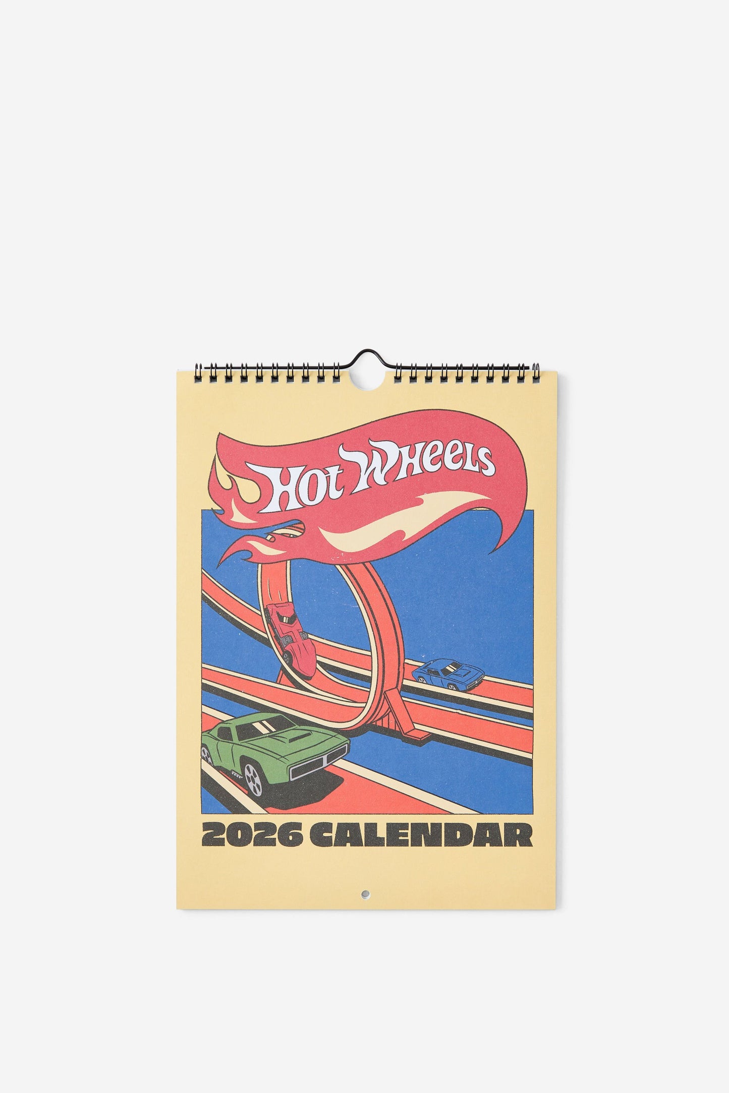 Hot Wheels 2026 Get A Date Wall Calendar