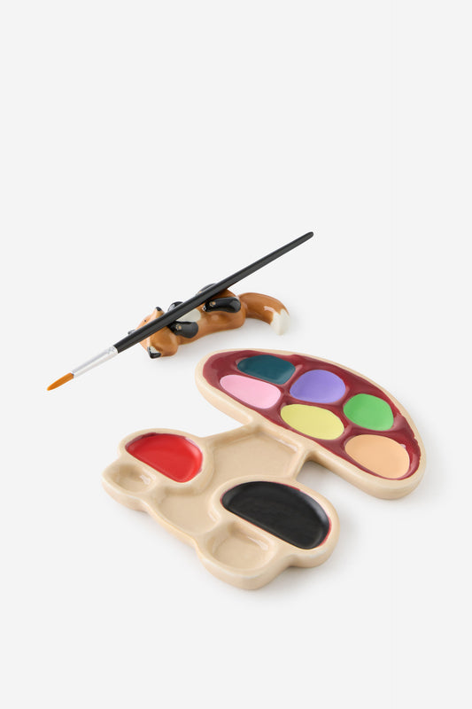 Woodland Mushrooms Paint &amp; Palette Set