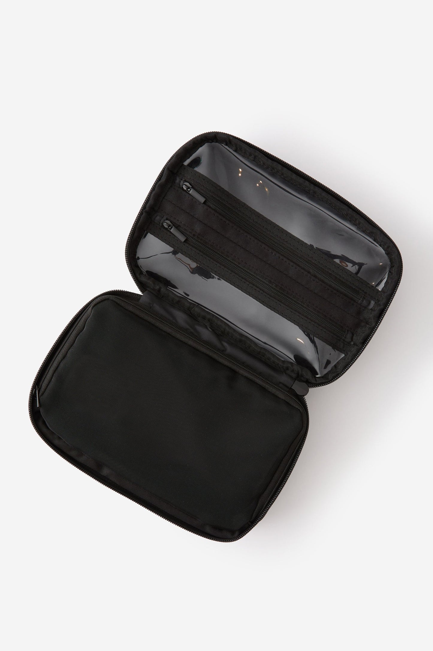 Flat Lay Wash Bag Pu